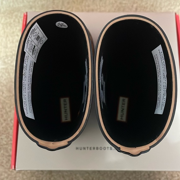 Hunter NWT baby girl size 6 classic leopard print rain boots. boots - Picture 9 of 11